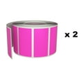 thumbnail image 2 of Royal Green Small Label Permanent Adhesive Sticker Roll in Neon Pink (40mm x 19mm) 1.57 inch x 0.75 inch - 1000 Pack, 2 of 10