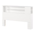thumbnail image 2 of South Shore Fusion Full/Queen Bookcase Headboard, in Pure White, 2 of 12