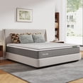 thumbnail image 2 of Novilla 12 Inch XL Twin Mattress,Twin XL Hybrid Mattress with Gel Memory Foam,Pocketed Coils & Nylon Cooling Fabric for Targeted Support Zones & Spinal Alignment Mattresses in a Box for Kids, 2 of 8