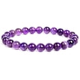 thumbnail image 4 of Pulsera de cuentas de piedra Natural, brazalete de cuarzo, cristal de energía curativa, Ojo de Tigre, Lazuli, Pulsera elástica pulida, joyería de moda, 8mm, 4 of 4