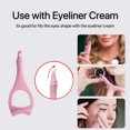 thumbnail image 3 of Juego de delineador de ojos en gel, plantillas de delineador de ojos de silicona con punta alada, ayuda para delineador de ojos, plantilla de lápiz de cejas, herramienta de maquillaje de ojos, 3 of 8