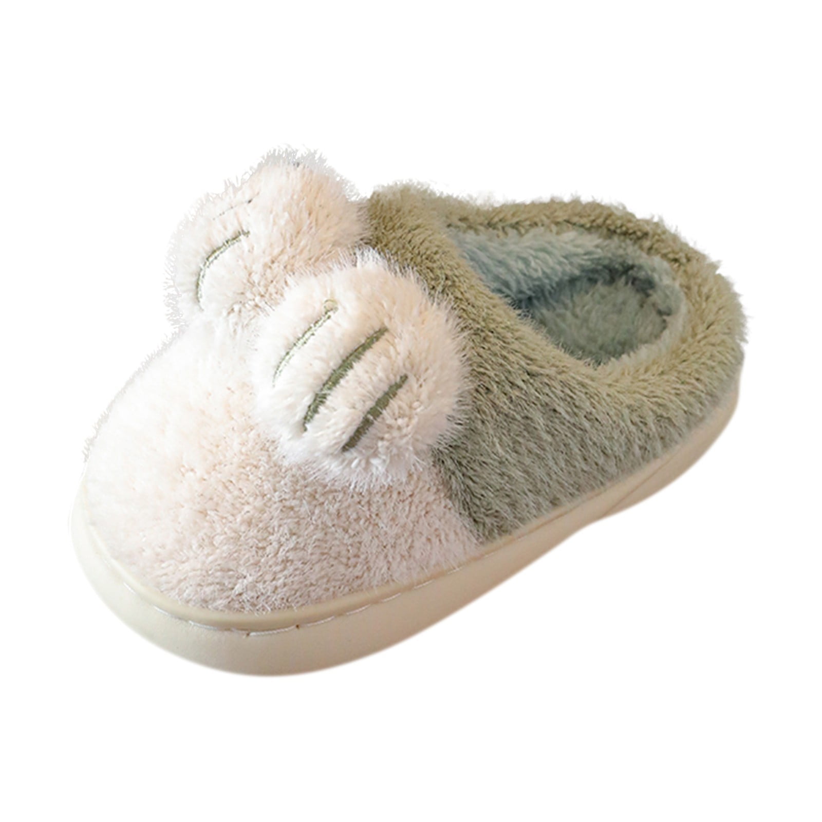 House Slippers for Toddlers Girls Cotton Slippers Girls Boys Memory Foam Comfy House Bedroom Home Slippers Winter Warm Indoor Shoes - Walmart.com
