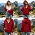 thumbnail image 4 of GUACER Women's Zip-Up Hooded Windbreaker with Pockets, Lightweight Outdoor Hiking Waterproof Jackets, 4 of 9