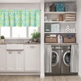 thumbnail image 3 of LALILO Kitchen Curtain Valance Beautiful Night Sky Milky Way Rod Pocket Window Curtain 52"x 18" Set of 2, 3 of 7