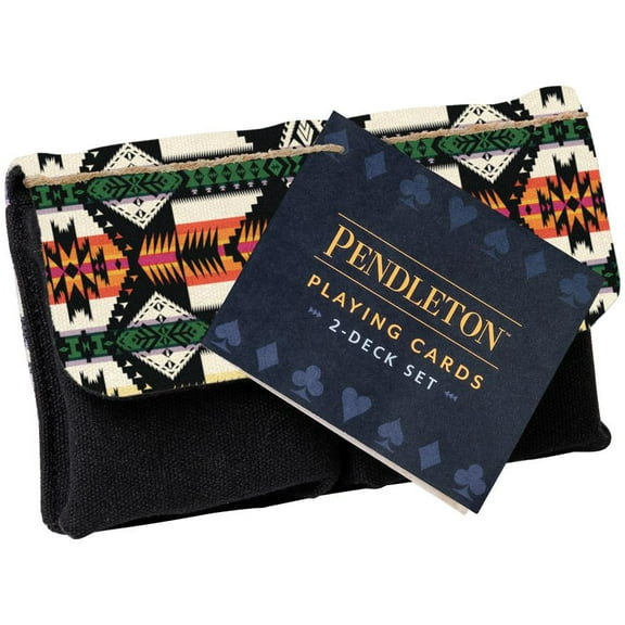Pendleton x Chronicle Books: Pendleton Playing Cards : 2-Deck Set (Camping Games, Gift for Outdoor Enthusiasts) (Game)