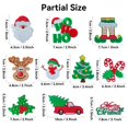 thumbnail image 2 of Parches navideños para planchar Harsgs, 10 unidades, bordados tú mismo, 2 of 6