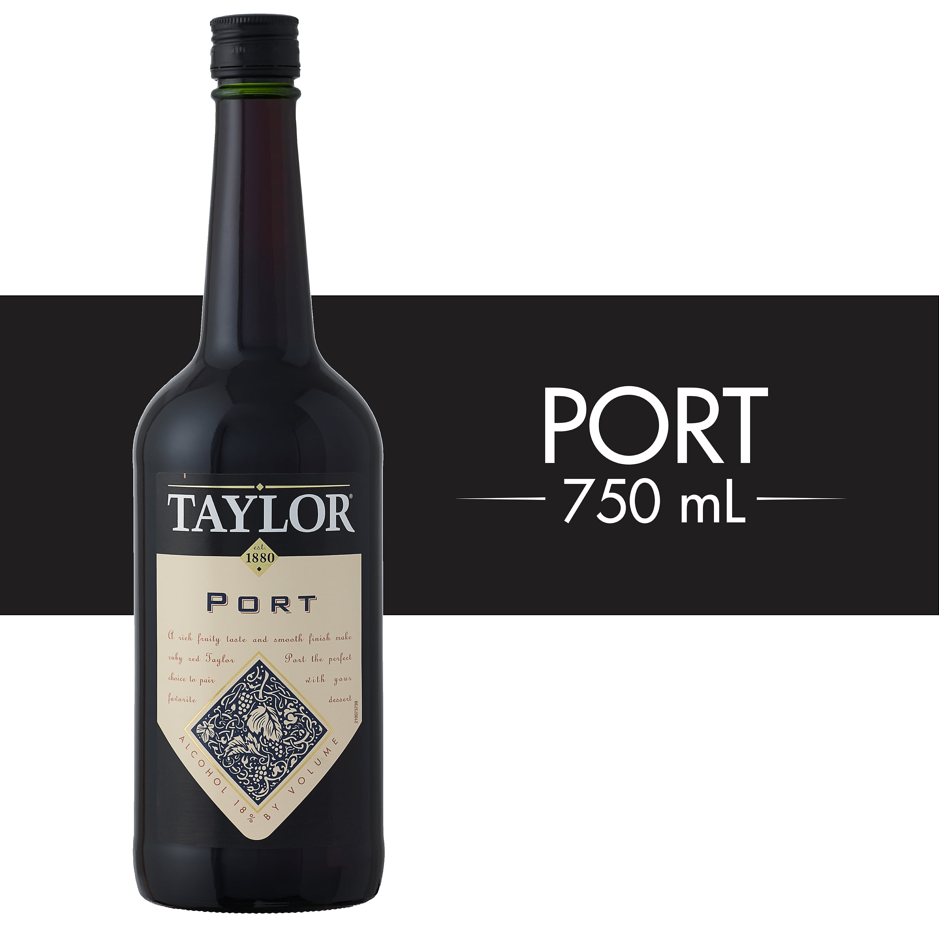 Taylor New York Desserts Port, Red Wine, 750 mL Bottle