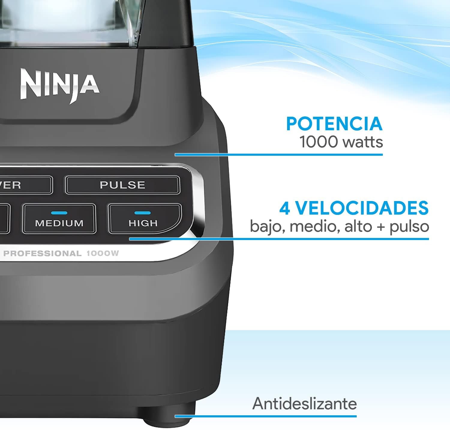 Ninja CO610B 1000W Professional Blender - Black for sale online