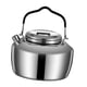 thumbnail image 2 of Hervidor de camping, tetera, cafetera, multiusos, de acero inoxidable, ligero, de rápida cocción. 15 l plata brillante, 2 of 9