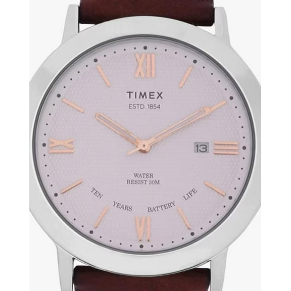 Timex Classic Quartz Leather Ladies Watch