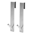 thumbnail image 4 of Gancho para toalla BuyWeek 2 piezas acero inoxidable puerta de ducha, 4 of 12