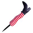 thumbnail image 2 of Darzheoy Halloween Witch Leg Yard Stakes, Hallloween Upside Down Witch Legs, Witch Legs, Hallween Outdoor Lawn Decorations, Halloween Decor, 2 of 9
