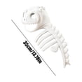 thumbnail image 3 of Glow in the Dark Dinosaur Skeleton Pet Clothes, Realistic 3D Pet Dinosaur Outfits, Plush Halloween Pet Hood Outfit, M, 3 of 7