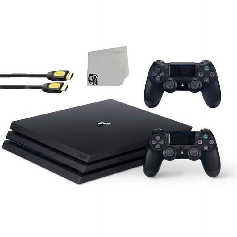 Sony PlayStation 4 Pro 1TB Gaming Console Black 2 Controller Included with  Days Gone BOLT AXTION Bundle Used 