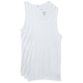 thumbnail image 1 of Calvin Klein Men's Cotton Classics Multipack Tanks, White, XX-Large, 1 of 3