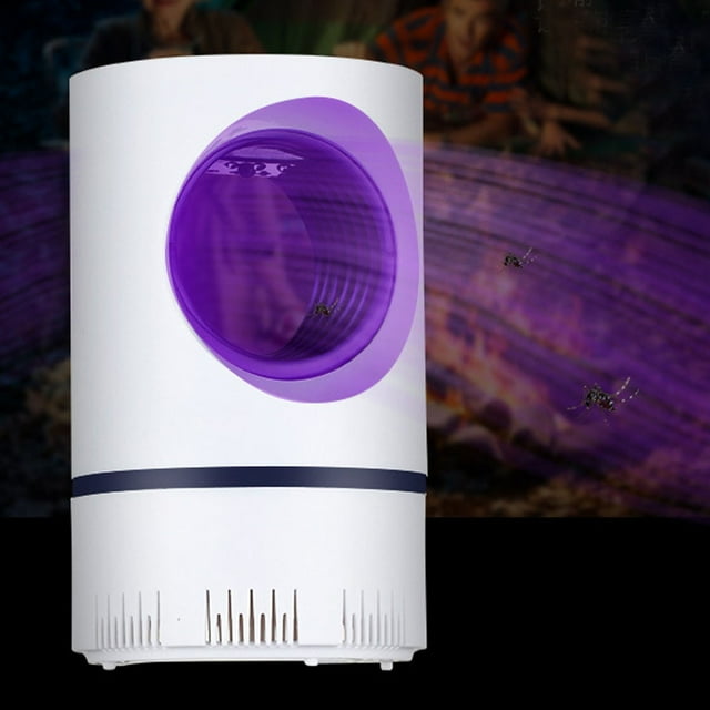 Lámpara Mata Mosquitos, Zapper de Mosquitos Portátil, Trampa UV para Mosquitos, Matador de Mosquitos con Enchufe USB, para Dormitorio, Cocina, Oficina