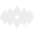 thumbnail image 5 of 14"W x 9 3/8"H x 4"ID x 4 1/4"C x 1"P Zoe Architectural Grade PVC Contemporary Ceiling Medallion, 5 of 7