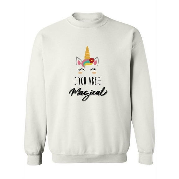 You Are Magical Unicorn Sweatshirt Women -SPIdeals Designs, Female 4X-Large