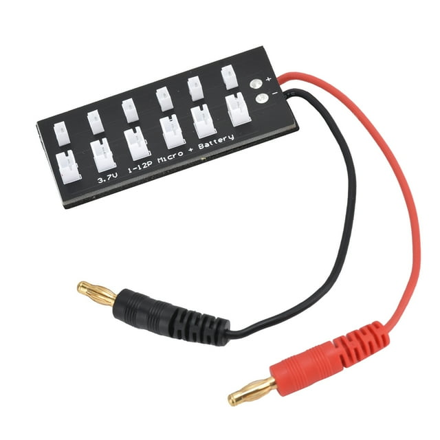 Balance Charging Board, 18AWG Portable Convenient Parallel Charging Board For Blade 130 X For Mig For MCP XBL For Carbon Cub