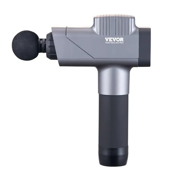Deep Tissue Percussion Massage Gun for Athletes with 8 Speeds 6 Heads 16V 2500mAh Battery Handheld Muscle Pain Relief Relaxation