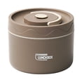 thumbnail image 4 of Boîte à Lunch en Acier Inoxydable 304, Boîte à Lunch Portable Isolée avec Compartiments Internes Détachables, Injection d'Eau Chaude, Parfaite pour les Repas de Travail, 4 of 5