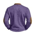 thumbnail image 5 of Merry Christmas Shirt Chrsitams Ugly Sweatshirts for Men Purple XXL, 5 of 5