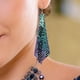 thumbnail image 5 of Pendientes largos con borlas jinwen Multicolor, 5 of 8