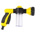 thumbnail image 2 of Yuarrent Pulverizador de agua ajustable de 8 modos, riego de mano de alta presión, herramienta de limpieza para de vidrio de coche, patio, planta Jardín y Patio Amarillo Yuarrent HA6204-01B, 2 of 6