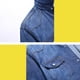 thumbnail image 4 of Ceisia Men Casual Fashion Denim Lapel Button Gift Long Sleeve Pocket Shirt Jacket, 4 of 6