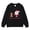 Black, variant on Toddler Girls Christmas Sweatshirt Reindeer Santa Print Children's Winter Pullover 2026 Fall Fashion Preppy Clothes Size 3-4T