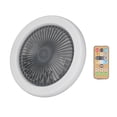 thumbnail image 4 of Ventilador de techo pequeño con luz, control remoto, portalámparas E27, ventilador de velocidad ajustable, ventilador cerrado de 85 a 265 V, 4 of 14