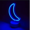 thumbnail image 2 of Amped  Co Moon LED Light, Crescent Moon Desk Light, 7"" Mini Neon Collection, 2 of 5