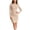 Beige, variant on Bxsruta Womens Long Sleeve Mock Neck Bodycon Dress Casual Midi Work Dresses