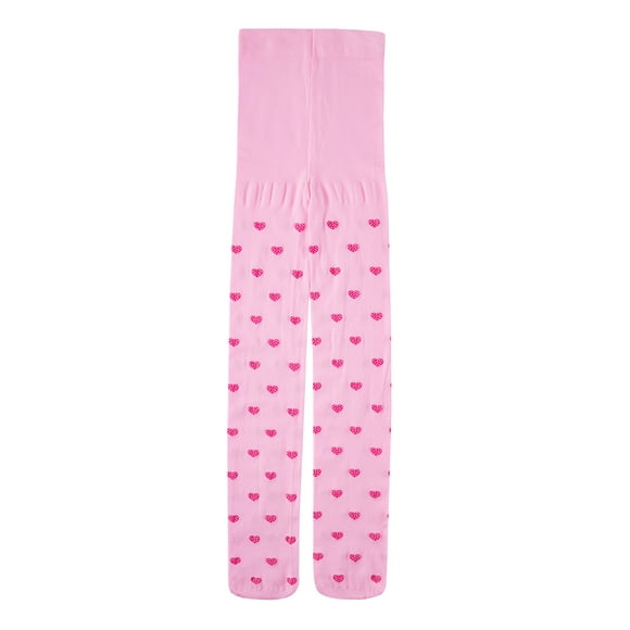 WIFORNT Kids Girls Pantyhose, Sweet Elastic Waist Heart Pattern Stockings Slim Fit Socks Tights