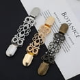 thumbnail image 2 of Sweater Clip, Cardigan Clip Alloy Diamond Fleece Jacket Link Buckle Collar Clip, Duck Bill Rhinestone Buckle Clip Cardigan Sleeve, Shirt Rafters Scarf, 2 of 5
