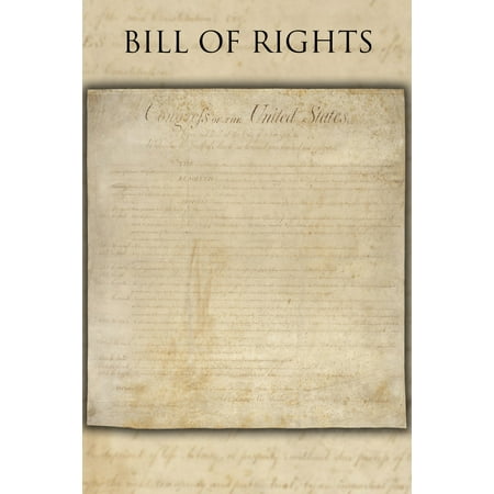 24"x36" Gallery Poster, United States Bill of Rights