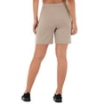 thumbnail image 2 of Athletic Works Women's French Terry Athleisure 7" Drawstring Short, 2 of 5