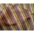 thumbnail image 4 of oneOone Silk Tabby Fabric Multicolor Stripe Fabric Prints By Yard 42 Inch Wide, 4 of 4
