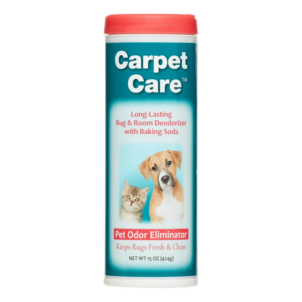 Carpet Care Rug & Room Deodorizer Powder, Pet Odor Eliminator, 15 Oz