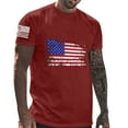 thumbnail image 1 of Birdeem Chemises pour Hommes Col Rond Imprimé Décontracté Manches Courtes T-Shirt Blouse, 1 of 9