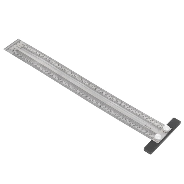Carpintería Marcar T Reglas Trazado Carpinero Mediciónico Regla de Acero inoxidable