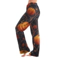thumbnail image 3 of Trgacdwlo Womens Halloween Fleece Pajama Pants Spooky Ghost Pumpkin Fuzzy Pajama Pants Fall Winter Warm Womens Sleep Pants, 3 of 7