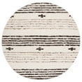 thumbnail image 2 of SAFAVIEH Natura Kyle Striped Area Rug, Black/Ivory, 4' x 6', 2 of 5