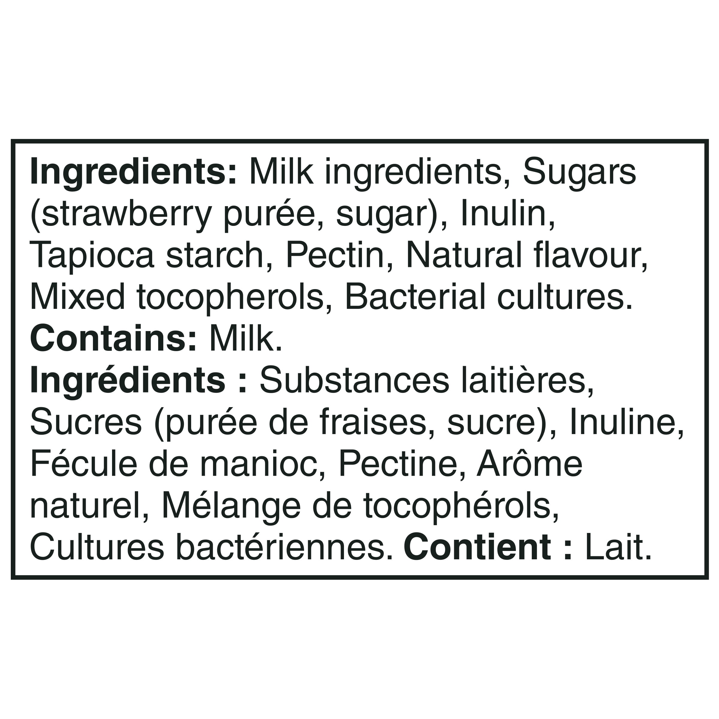 Le choix du parentMC Bouchées au yogourt - fraise