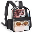 thumbnail image 1 of Mochila Missnine Clear Mini Stadium Aprobada Negra, 1 of 7