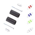 thumbnail image 3 of funtasica 1 Pair Universal No Cut Frame Crash Sliders Protector for Motorcycle Black, 3 of 9