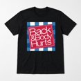 thumbnail image 3 of Veylor Haus Back & Body Hurts Graphic, Unisex Classic Fit Short Sleeve Tee, 3 of 9