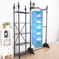 thumbnail image 4 of AUQ Purse Organizer for Closet,Multi-Functional Storage Bag Door Organizer Hanging,Store Shoes and Clothes Hanging Closet Organizer,blue,15*30*4cm,Oxford fabric, 4 of 4