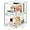 2, variant on 2 Packs Plastic Stackable Storage Organizer Bins with Pull Out Drawer, Large Clear Acrylic Storage Drawers Container Boxes for Fridge Pantry Shelf Refrigerator Organization and Storage