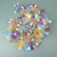 thumbnail image 2 of Easter Garlands Stripe Tinsel Wreath Spring Easter Home Decoration Ornament Gift, 2 of 4